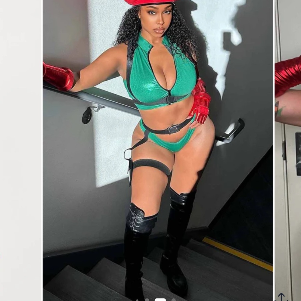 Fashion Nova CAMMY street fighter costume